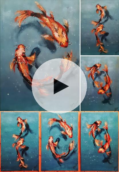 ArteDiAlina.com painting: Love in depth